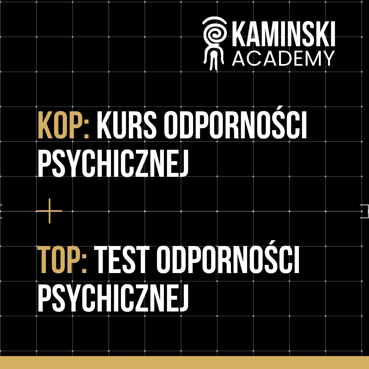 Pakiet: Kurs Odporności Psychicznej + Test Odporności Psychicznej - obrazek 3