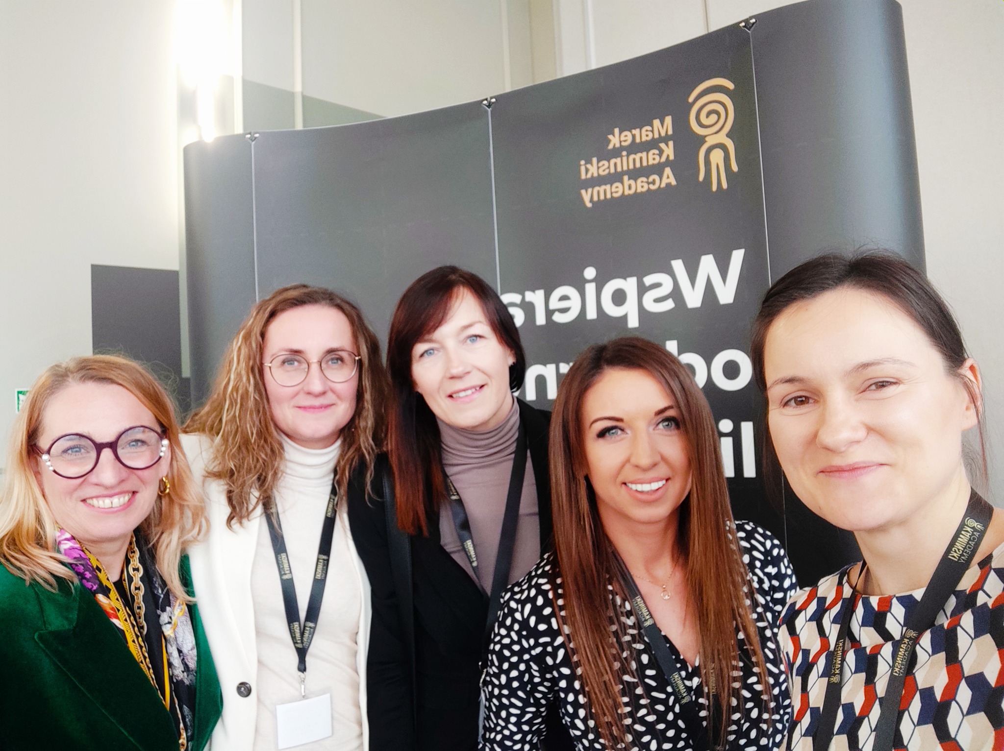 Zespół Kaminski Academy zdjęcie z Konferencji o Odporności Psychicznej